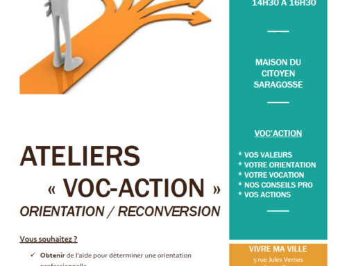 Ateliers Voc’Action orientation/reconversion