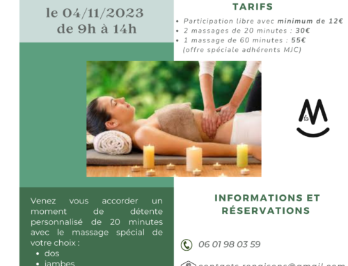 Atelier Massages 04/11/23