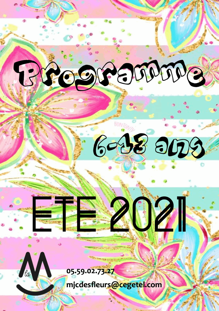 Programme des vacances 6- 13 ans
